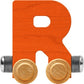 NameTrain Bright Finish Letter Cars - R (Colors May vary)
