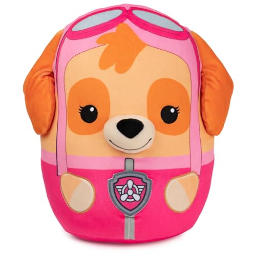 PAW Patrol Skye Squish Plush, Official Toy from The Hit Cartoon, Squishy Stuffed Animal for Ages 1 and Up, 12”