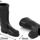 1Pair Black 1/12 Miniature Rubber Boots Dollhouse Garden Accessories?Dollhouse Accessories, Decorations