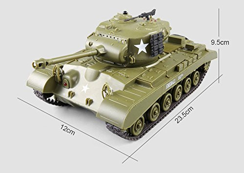 Heng Long 1/30 Scale US M26 Pershing RC IR Battle Tank w/Sound Lights