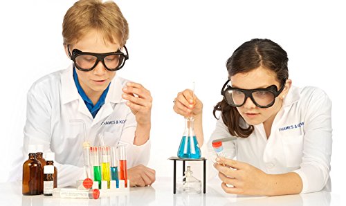 Thames & Kosmos Chemistry Chem C500 Science Kit with 28 Guided Experiments 48 Page Science Guide Parents’ Choice Silver Award Winner, 13.1" L x 2.6" W