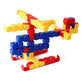 POPULAR PLAYTHINGS LinkaBlox Snap Together Building Set, Click Block Construction Toy, Stem Play, Gifts for Kids Ages 4 & Up - 60 Pieces