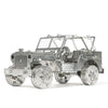 Kolotesame Classic Off-Road Vehicle 3D Metal Puzzle Model for Adults - for Jeep DIY Immersive Building Kit with Tool, 3D Puzzle Car Model for Men Gift