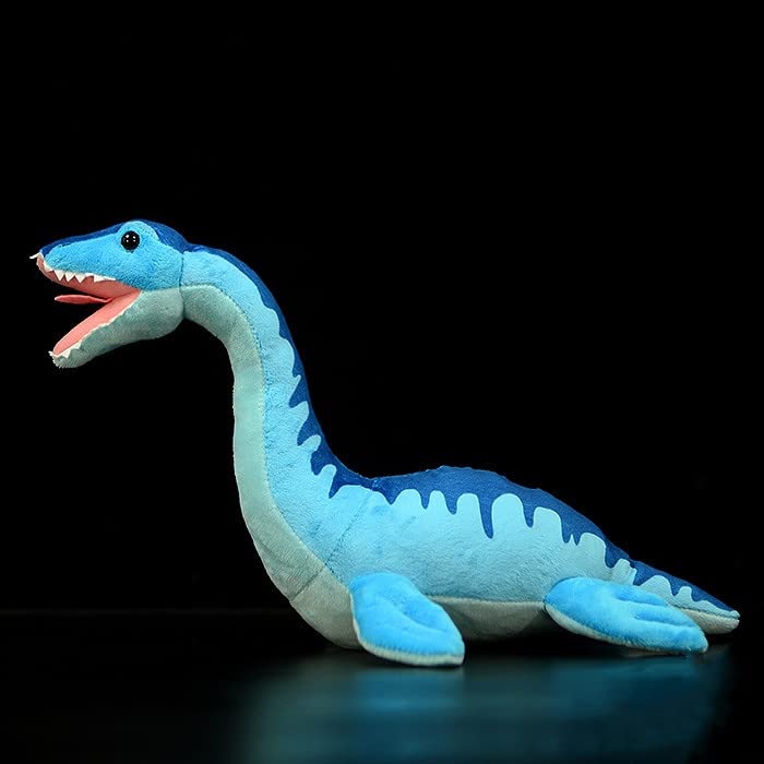 BABY FRANKIEZHOU Simulated Plesiosaur Plush Toy, 16 Inch Cute Soft Realistic Plesiosaur Stuffed Animal Dinosaur Plush Toy Doll Children Gifts Home
