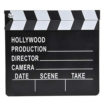 Rhode Island Novelty 7 Inch x 8 Inch Hollywood Movie Clapboard, Six Per Order