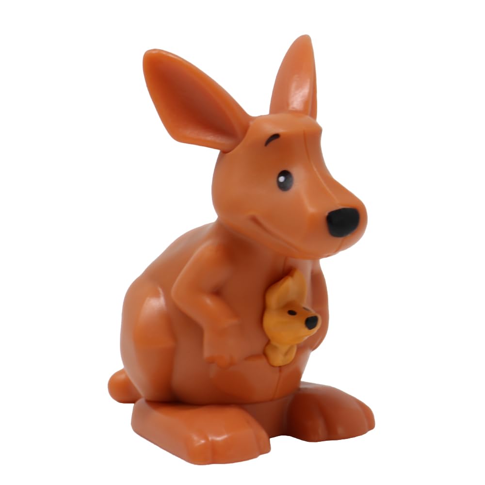 Fisher-Price Replacement Part for Collectible Little People Alphabet Fun Zoo Safari Farm Playset JGR92 - Replacement Letter K Brown Kangaroo Figure