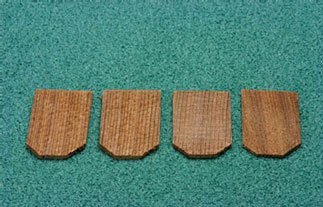 Alessio Miniatures Economy Cedar Shingles, Hexagon, 500/pk