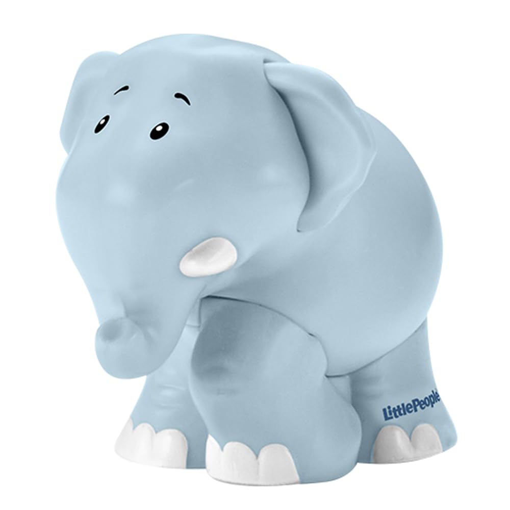 Fisher-Price Replacement Part Little People Bible Story Noah's Ark Playset HNG03 - Replacement Blue Elephant Figure