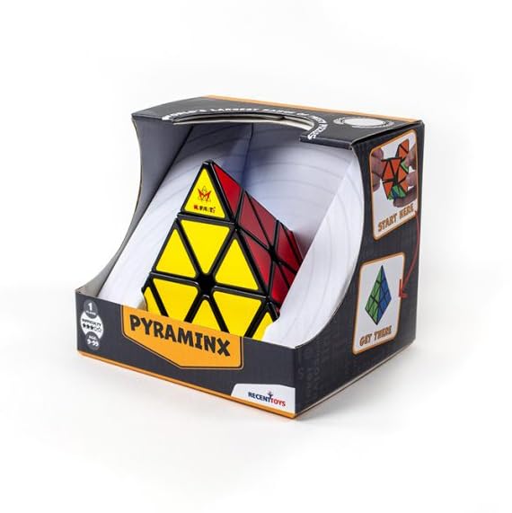 Meffert's Pyraminx - The Original Ultimate Travel-Friendly Brain Teasing Puzzle - for Ages 9 - Adult from Recent Toys