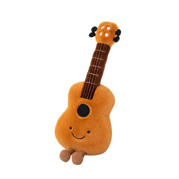 15inch Rock Star Guitar Plush Toy - Soft Stuffed Musical Instrument Throw Pillow, Cute Music-Themed Decor for Home, Bedroom, Festival Gift (Guitar