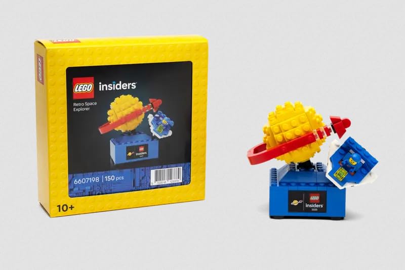 LEGO Insiders - Retro Space Explorer Building Set (150 Pieces, 5009806)