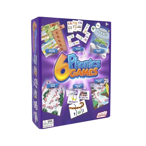 Junior Learning Different Phonics Games (Set of 6)