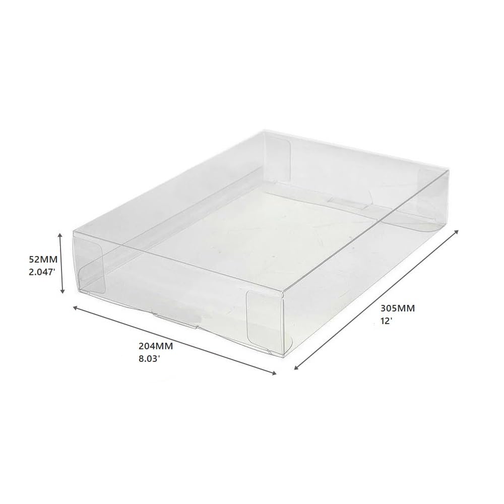 WICAREYO 10PCS Box Protector Clear Protection Case Sleeve Display Box Compatible for G.I. Joe Classified Retro 6" inch Carded Action Figures -ONLY for