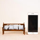 EatingBiting Dollhouse Miniature Doll Bench Couch Sofa with Cushions, 1:12 Dollhouse Miniature Furniture Sofa Wooden Recliner Chair Vintage Sofa