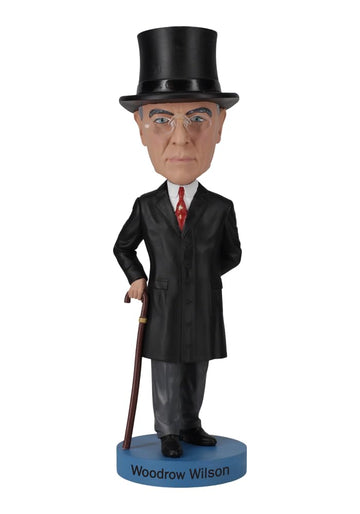 Royal Bobbles Woodrow Wilson 28th President of The United States- Collectible Bobblehead Statue