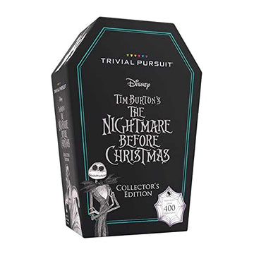 TRIVIAL PURSUIT: Disney Tim Burton’s The Nightmare Before Christmas | Collectible Trivia Board Game Featuring 420 Questions from Classic Stopmotion