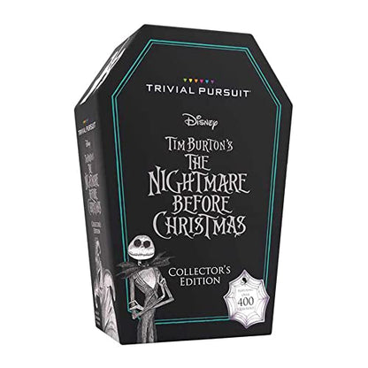 TRIVIAL PURSUIT: Disney Tim Burton’s The Nightmare Before Christmas | Collectible Trivia Board Game Featuring 420 Questions from Classic Stopmotion