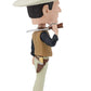 Royal Bobbles John Wayne Cowboy Collectible Bobblehead Statue
