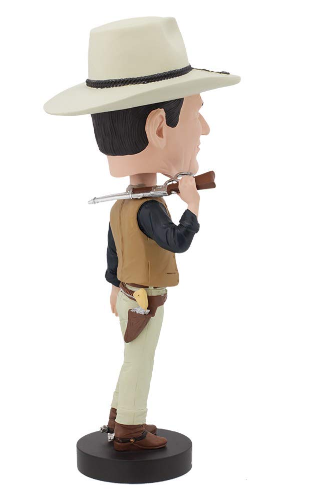Royal Bobbles John Wayne Cowboy Collectible Bobblehead Statue
