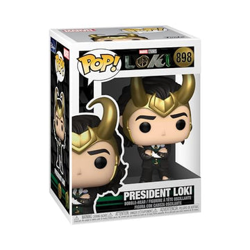 Funko Pop Marvel: Loki - President Loki Vinyl Bobblehead - Collectable Vinyl Figure - Gift Idea - Official Merchandise - Toys for Kids & Adults