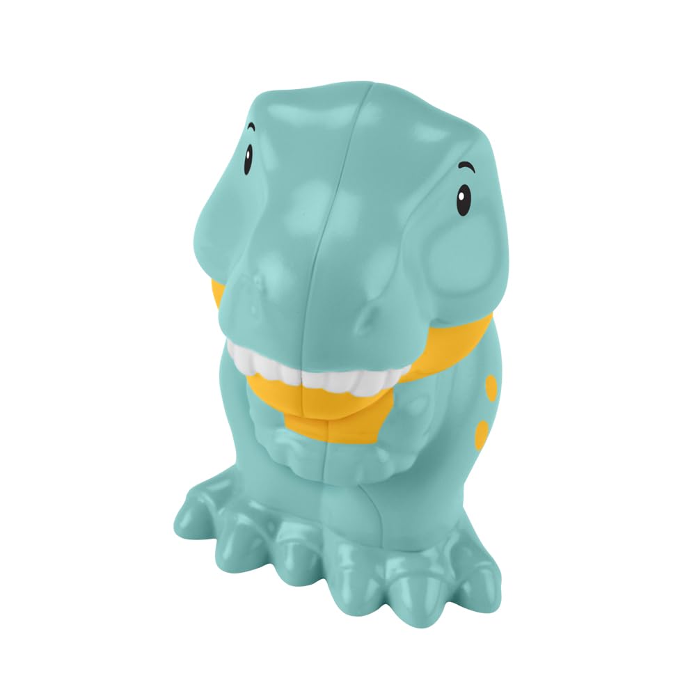 Fisher-Price Replacement Part Little People Dinosaur Village Playset HYH69 - Includes Blue and Yellow T-Rex Figure