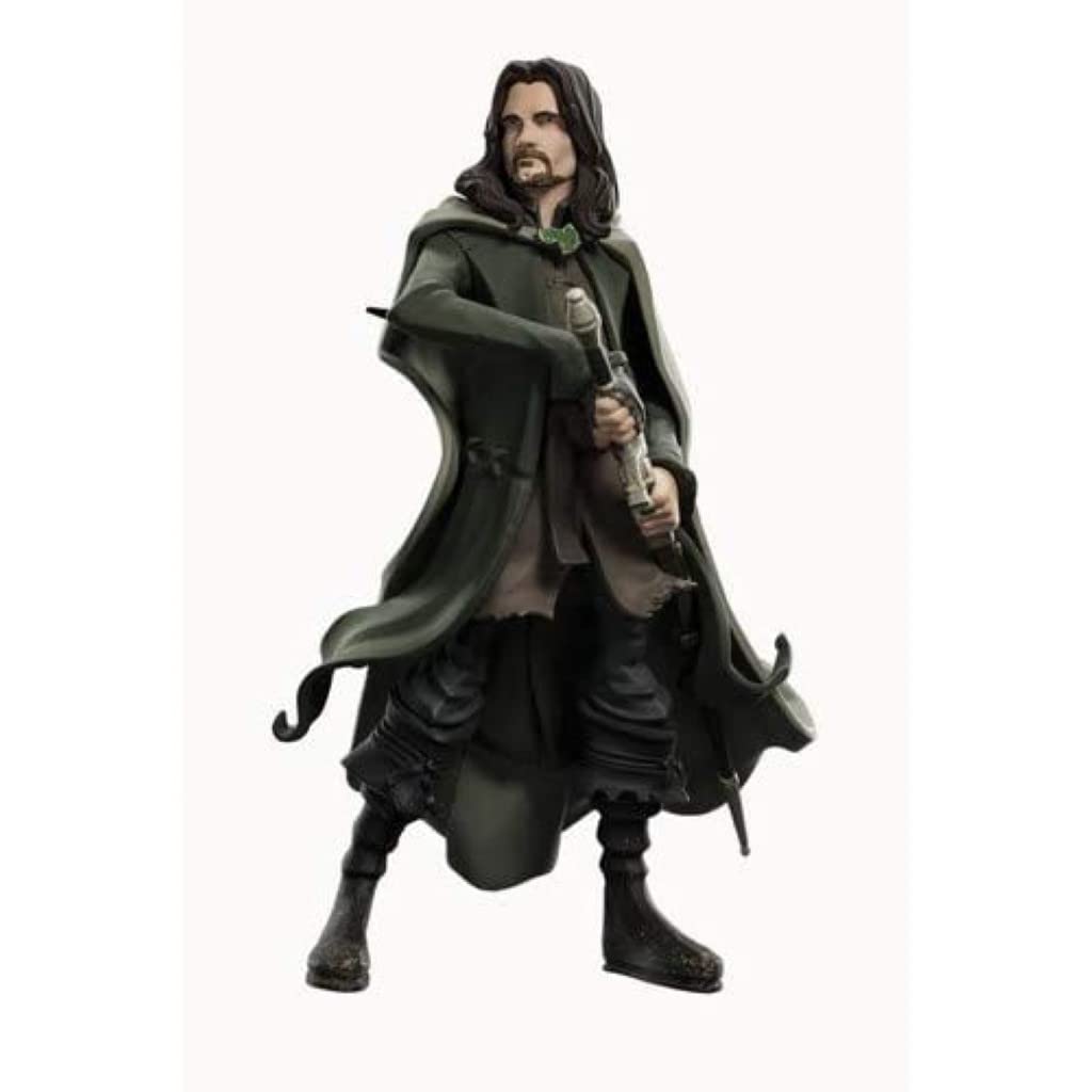 Weta Workshop Collectibles Lord of The Rings Mini Epics Vinyl Aragon 12 cm Figures, Gray, Standard