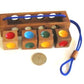 Crazy Four Brain Teaser Wooden Puzzle