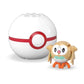 MEGA Pokémon Rowlet Building Toy Kit, Poseable Action Figure (24 Pieces) for Kids