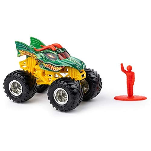 Monster Jam 2019 Dragon & One Monster Jam Sticker. 2 Items Bundle