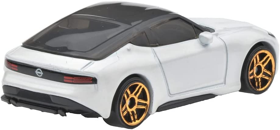 Nissan Z Proto White Metallic with Black Top Factory Fresh Series Diecast Model Car by Hot Wheels
