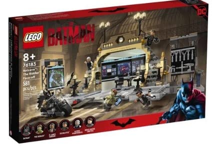 Lego DC Batman Batcave: The Riddler Face-Off 76183 Building Kit; Cool Gotham City Batcave Toy for Kids Aged 8+ (581 Pieces)