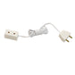 iLAND 1:12 Scale Accessories of Dollhouse Lighting Power Strip Supply Wire,12V Extension Cords for Miniature Lights in DIY Miniature House Kit