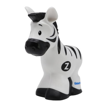 Fisher-Price Replacement Part for Collectible Little People Alphabet Fun Zoo Safari Farm Playset JGR92 - Replacement Letter Z Black and White Zebra