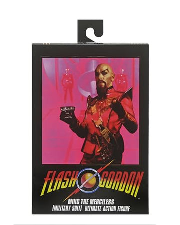 NECA - King Features Flash Gordon - Ming Red Military 7In Ultimate Action Figure