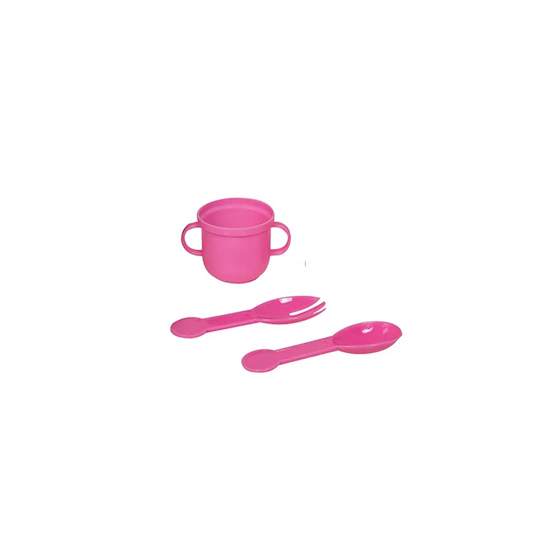 Lissi Dolls - Talking Baby with Feeding Accessories, 13 inches, Pink