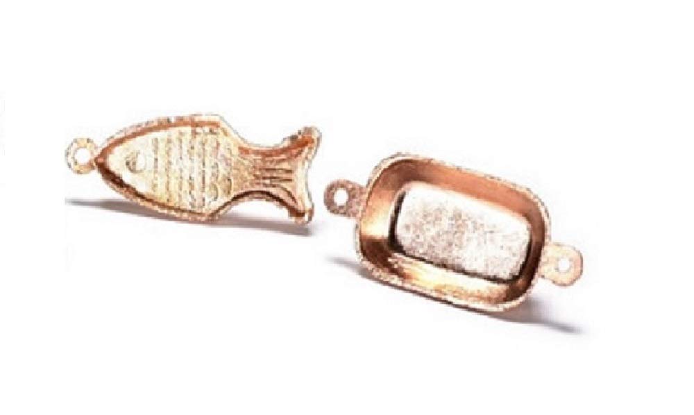 Dollhouse Miniature Copper Cast Plates
