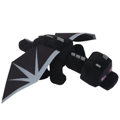Pixel-Style Plushies Game Basic Stuffed Animal Mineworld Character Soft Toy, Video Game-Inspired Collectible Plushies