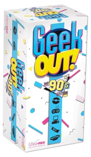 Geek Out! 90's Edition - Fun Trivia Game to Play Against Friends and Family , Who Knows the 90's Era The Best and The Pop Culture