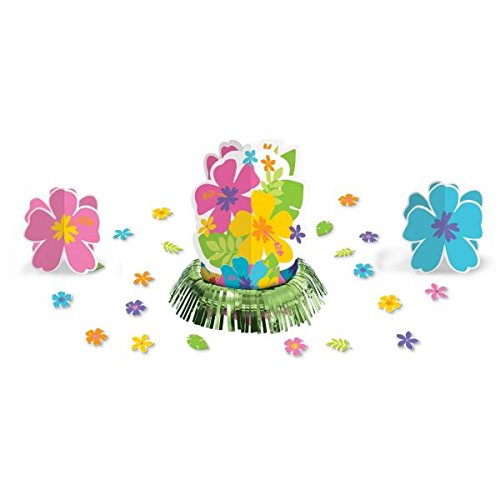 Amscan Hibiscus Party Table Decorating Kit