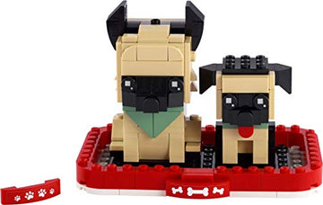 Lego BrickHeadz Pets Dogs, Cats, Fish, Birds or Hamsters (Choose Pet) (German Shepherd 40440)