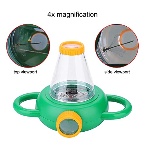 Kids Magnifier,4X Magnification Educational Science Tool for Outdoor Exploration Durable Portable for Curious Children Field Trips Nature Learning