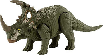 Jurassic World Toys Sound Strike Medium-size Dinosaur Figure, Strike Action, Sounds, Movable Joints, Ages 4 Years Old & Up