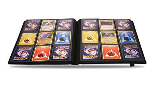 Ultra Pro - Pokemon: Charizard 9-Pocket Full-View PRO Binder Red, Trading Card Collector's Album Display Binder Protection Solution