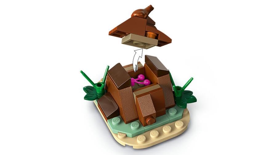 LEGO 76959 Jurassic World Triceratops Ecology Set