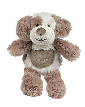 Maison Chic - Tooth Fairy Pillow Max the Puppy Dog Stuffed Animal Plush Doll with Pocket | Perfect Loose Tooth Gift for Son, Grandson, Stepson or