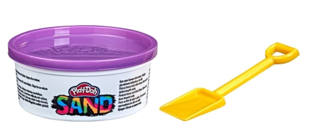 Play-Doh Scoopable Sand - 6oz Can Plus Mini Shovel (Purple)