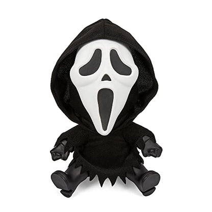 Kidrobot Ghost Face Glow in The Dark 8 Inch Roto Phunny Plush
