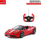 1/14 Scale Ferrari 458 Speciale A Radio Remote Control Model Car R/C RTR Auto Open & Close Roof Convertible Push Button for unisex-children
