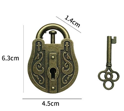 GINFH Brain Teaser Puzzle 3D Unlock Interlocking Puzzle Metal Hole Lock Adult Educational Toy IQ Puzzle (Lock Metal Puzzle)