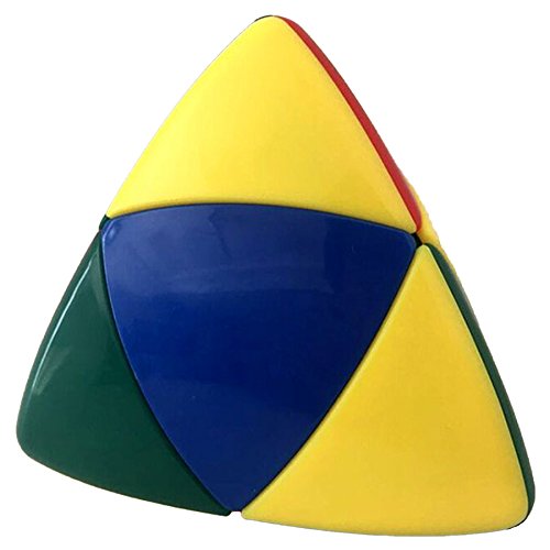 Willking Pyramorphix Stickerless Magic Cube Mastermorphix 2x2 Stickerless Speed Cube Puzzle